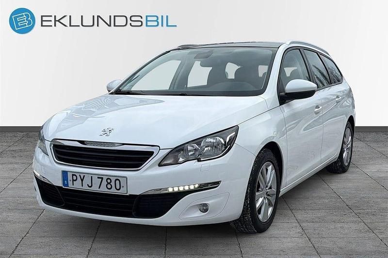 Begagnad Peugeot 308 SW Active 110 HK (80 kW) 2015 Vit Kombi