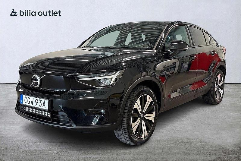 Svart Begagnad 2022 Volvo EC40 Ultimate SUV | 379 900 kr (Lite dyr) - Bild 1/4