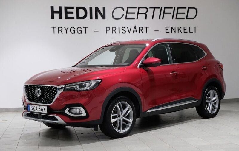Röd Begagnad 2021 MG EHS Luxury SUV | 269 900 kr (Dyr) - Bild 1/4