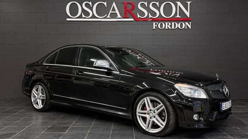 Begagnad Mercedes C320 AMG 227 HK (166 kW) 2008 Svart
