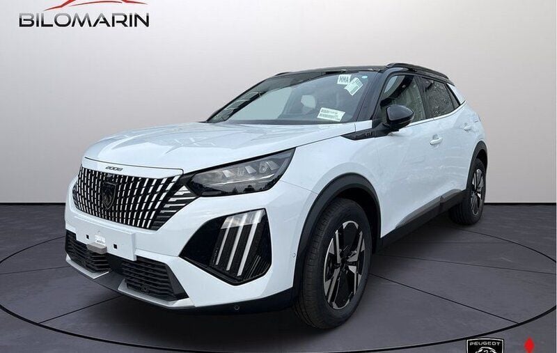 Vit Begagnad 2023 Peugeot 2008 GT SUV | 319 900 kr (Dyr) - Bild 1/4