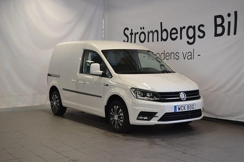 Begagnad VW Caddy 103 HK (75 kW) 2020 Vit Minibuss