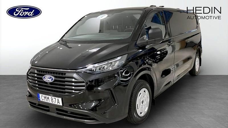 Svart Ny 2025 Ford Transit Custom Trend Van | 593 200 kr (Bra pris) - Bild 1/4