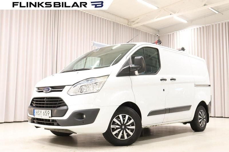 Vit Begagnad 2016 Ford Transit Custom Van | 129 900 kr (Marknadspris) - Bild 1/4