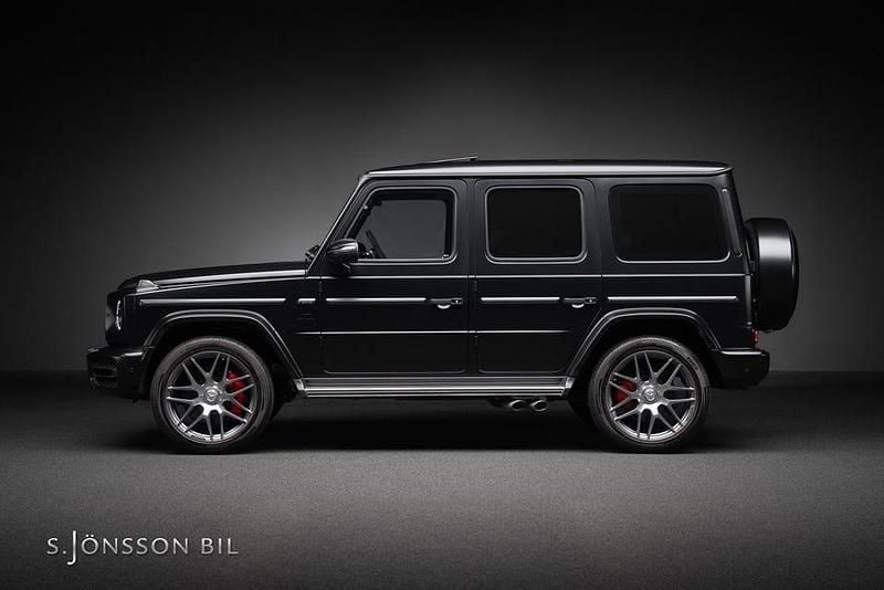 Begagnad Mercedes G63 AMG Exclusive 585 HK (430 kW) 2024 Manufaktur nattsvart magno SUV