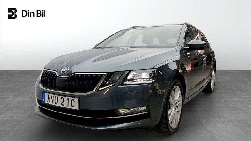 Mörkgrå Begagnad 2019 Skoda Octavia Style Kombi | 219 900 kr (Marknadspris) - Bild 1/4