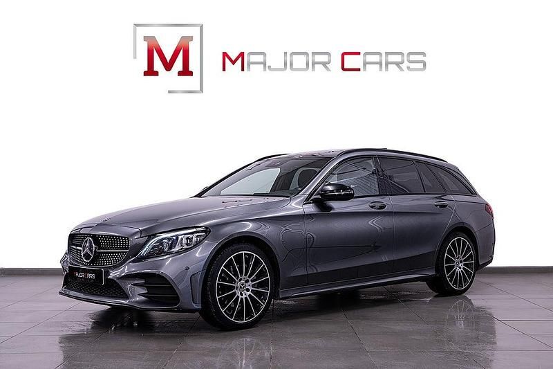 Begagnad Mercedes C220 AMG 194 HK (142 kW) 2019 Grå Kombi