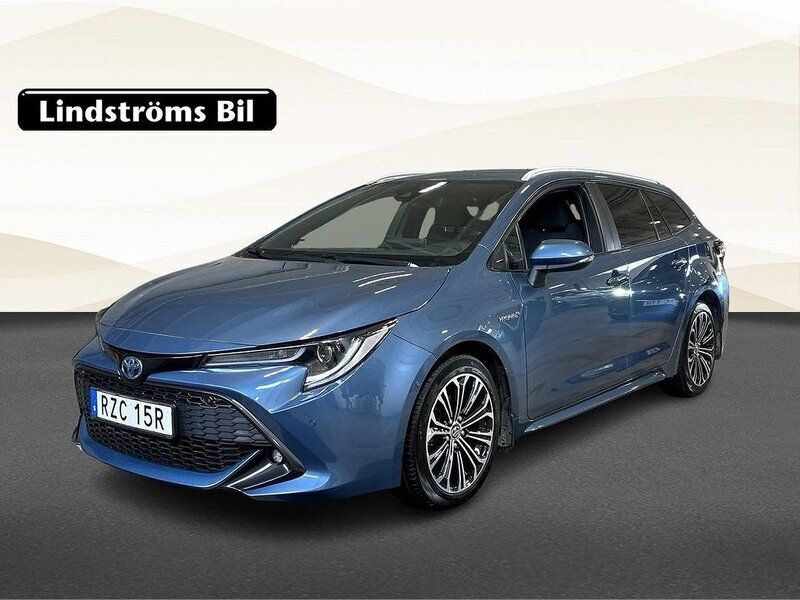 Blå Begagnad 2019 Toyota Corolla Style Kombi | 229 900 kr (Marknadspris) - Bild 1/3