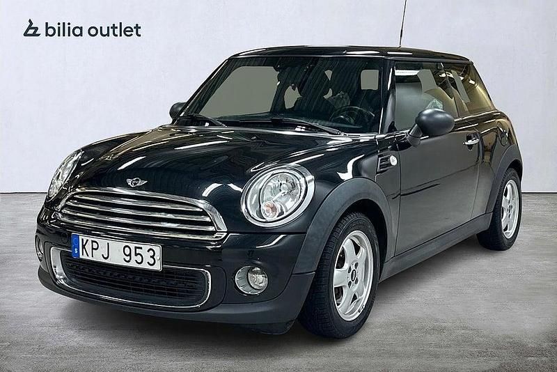 Begagnad Mini ONE 2014 Svart Halvkombi