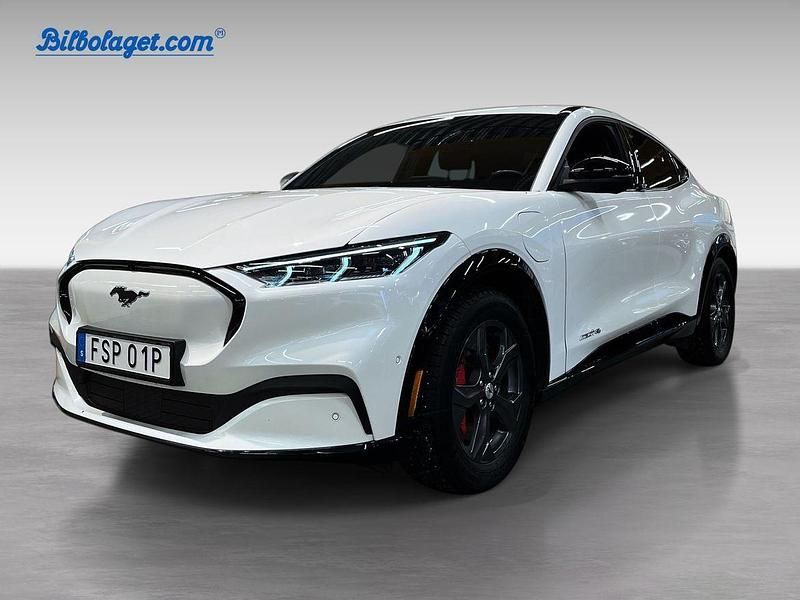 Vit Begagnad 2021 Ford Mustang Mach-E Standard Range SUV | 349 000 kr (Lite dyr) - Bild 1/4