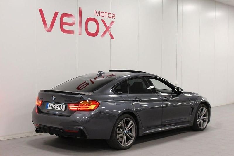 Begagnad BMW 435 Gran Coupé M Sport 313 HK (230 kW) 2014 Grå Sportkupé