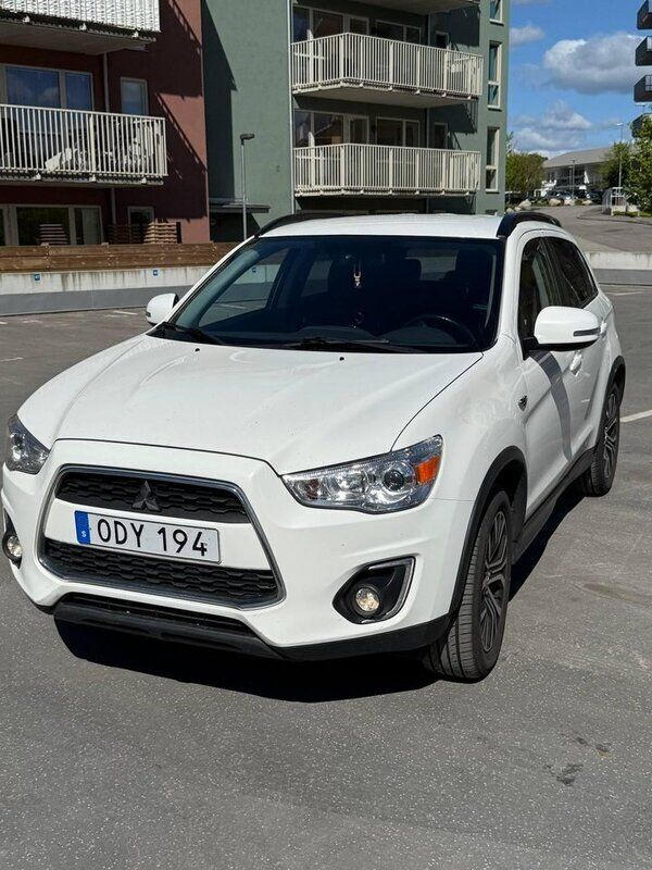 Vit Begagnad 2016 Mitsubishi ASX Comfort Edition SUV | 148 900 kr (Marknadspris) - Bild 1/4