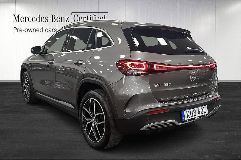 Begagnad Mercedes EQA350 AMG 214 kW (292 HK) 2021 Mörkgrå SUV