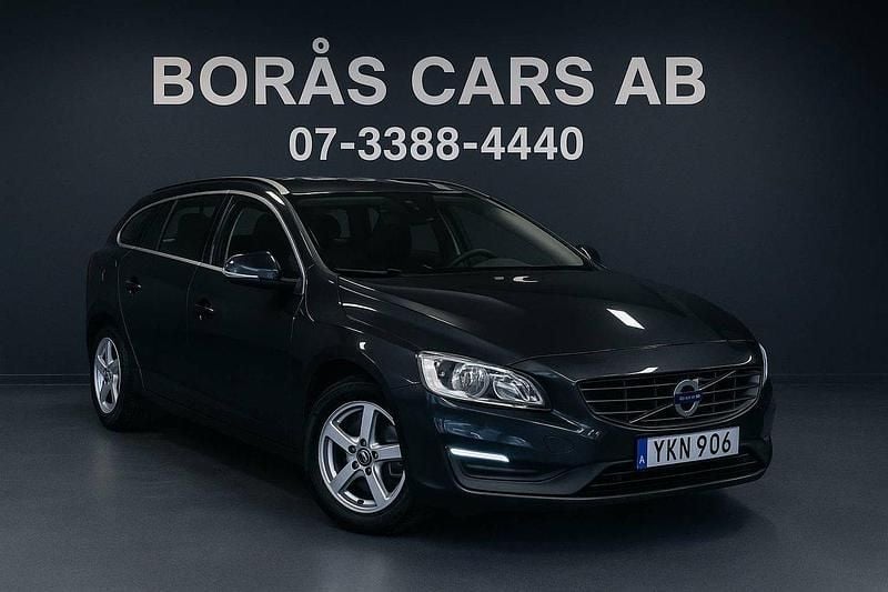 Grå Begagnad 2017 Volvo V60 Summum Kombi | 169 900 kr (Marknadspris) - Bild 1/4