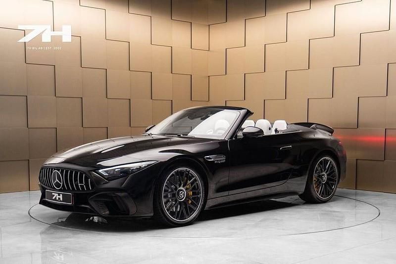 Svart Begagnad 2023 Mercedes SL63 AMG AMG Cab | 1 449 000 kr - Bild 1/4