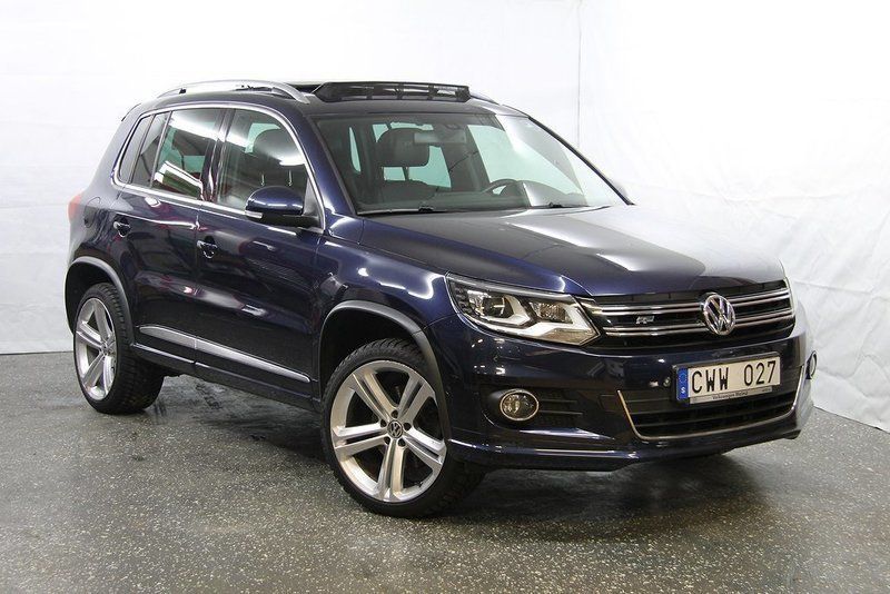 Begagnad VW Tiguan Comfortline 160 HK (117 kW) 2012 Mörkblå (blå) SUV