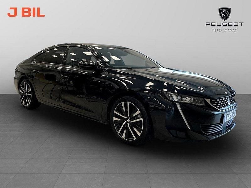 Svart Begagnad 2021 Peugeot 508 GT Sedan | 269 900 kr (Bra pris) - Bild 1/4