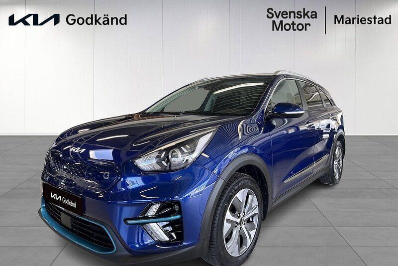 Blå Begagnad 2022 Kia e-Niro Advance SUV | 269 000 kr (Bra pris) - Bild 1/3