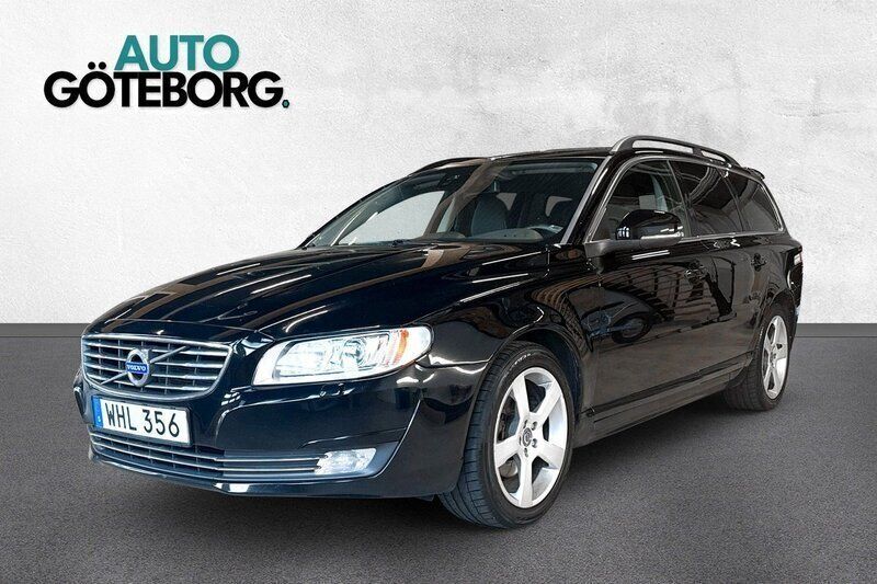 Svart Begagnad 2014 Volvo V70 Momentum Kombi | 79 900 kr (Bra pris) - Bild 1/3