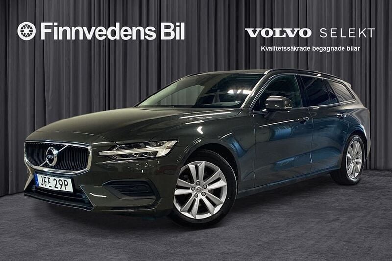 Mörkgrå Begagnad 2020 Volvo V60 Momentum Kombi | 279 000 kr (Bra pris) - Bild 1/4