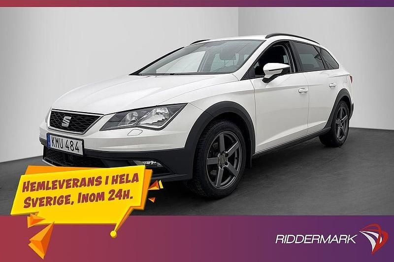 Vit Begagnad 2018 Seat Leon X-Perience Kombi | 134 800 kr (Marknadspris) - Bild 1/3
