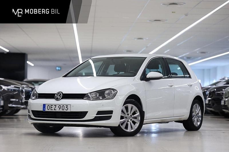 Vit Begagnad 2016 VW Golf VII Kombi | 99 900 kr (Marknadspris) - Bild 1/3