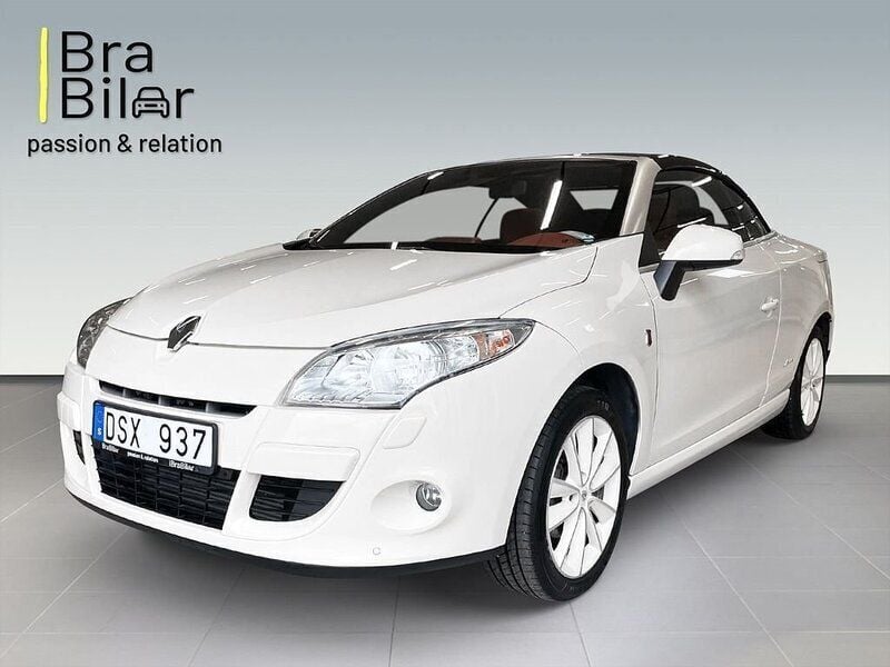 Vit Begagnad 2012 Renault Mégane Cabriolet Floride Cab | 99 000 kr - Bild 1/4