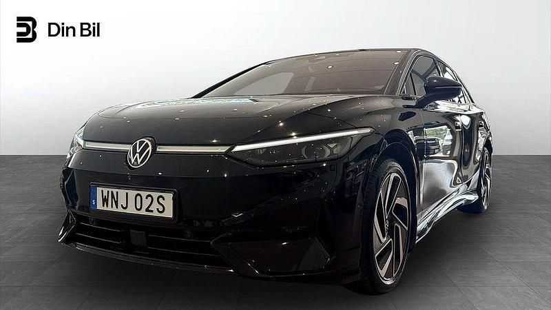 Svart Begagnad 2024 VW ID.7 Pro Sedan | 509 900 kr (Lite dyr) - Bild 1/4