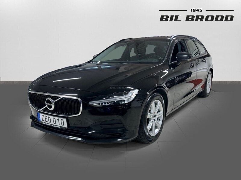 Svart Begagnad 2018 Volvo V90 Business Edition Kombi | 189 800 kr (Marknadspris) - Bild 1/4