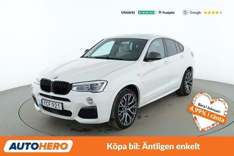 Begagnad BMW X4 M Sport 364 HK (267 kW) 2016 Vit SUV