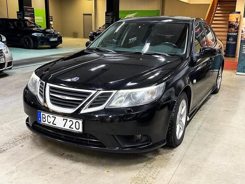 Begagnad Saab 9-3 Vector 150 HK (110 kW) 2008 Svart Sedan