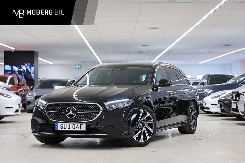 Svart Begagnad 2023 Mercedes E300 Avantgarde Kombi | 569 900 kr (Marknadspris) - Bild 1/3