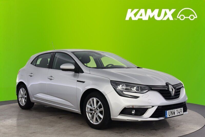 Silver/grå Begagnad 2018 Renault Mégane IV Halvkombi | 112 800 kr (Marknadspris) - Bild 1/3