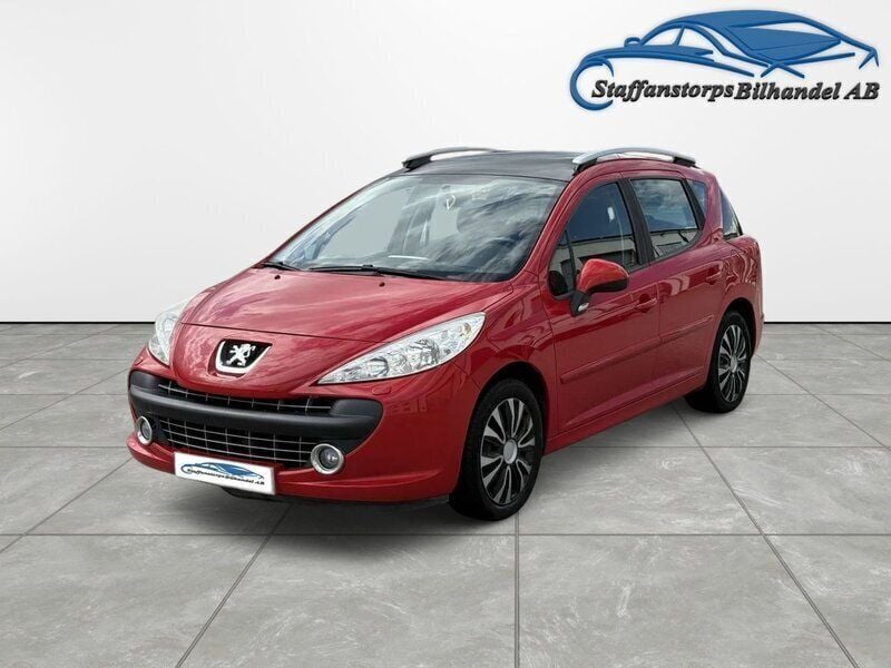Röd Begagnad 2007 Peugeot 207 Kombi | 26 500 kr (Marknadspris) - Bild 1/4