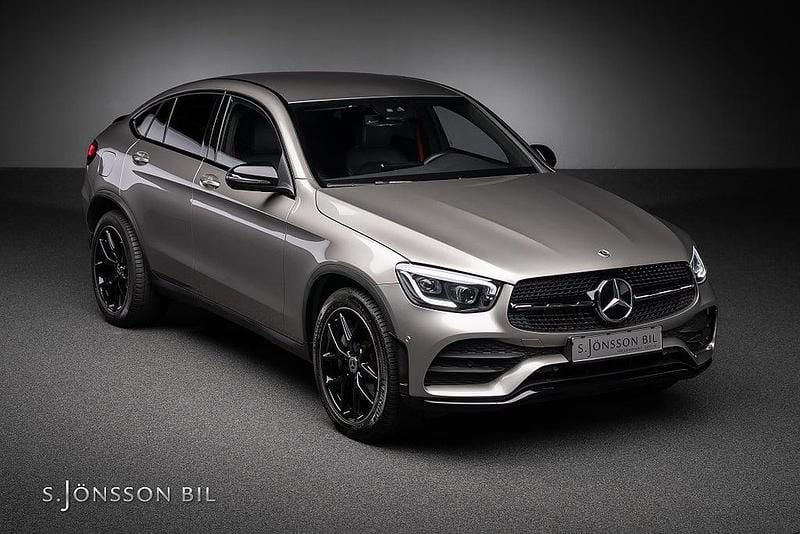 Begagnad Mercedes GLC220 AMG 194 HK (142 kW) 2023 Mojave silver metallic Sportkupé