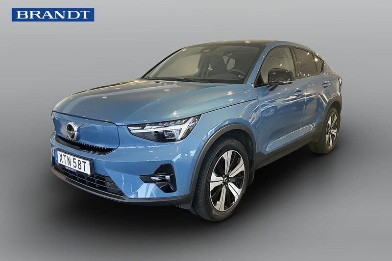 Blå Begagnad 2023 Volvo EC40 Plus SUV | 349 900 kr (Marknadspris) - Bild 1/4