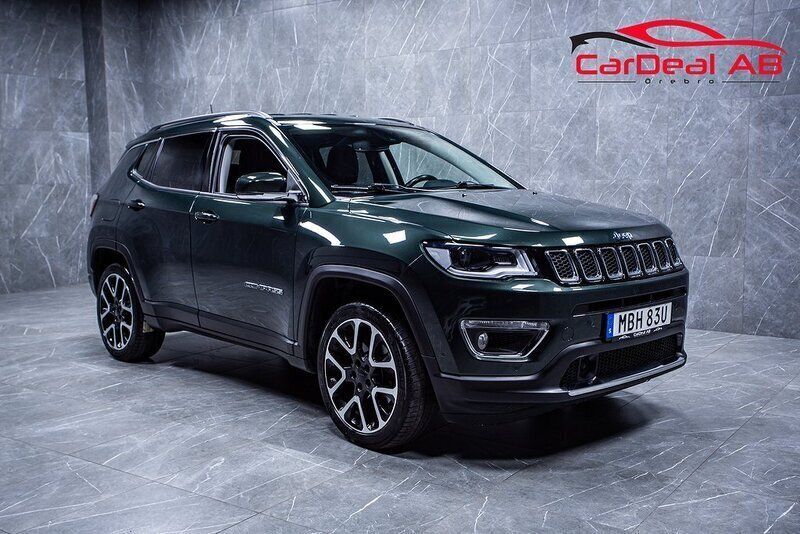 Grön Begagnad 2020 Jeep Compass SUV | 218 800 kr (Bra pris) - Bild 1/4
