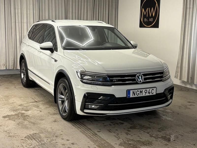 Begagnad VW Tiguan Allspace GT 200 HK (147 kW) 2021 Vit SUV