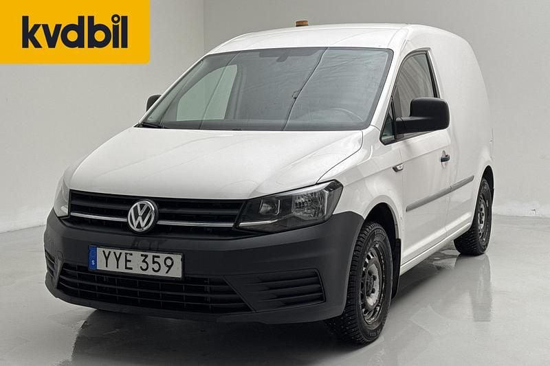 Begagnad VW Caddy 102 HK (75 kW) 2019 Vit Minibuss