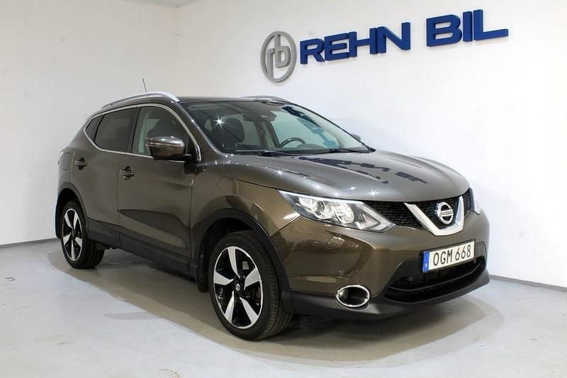 Begagnad Nissan Qashqai Tekna 116 HK (85 kW) 2016 Brun SUV