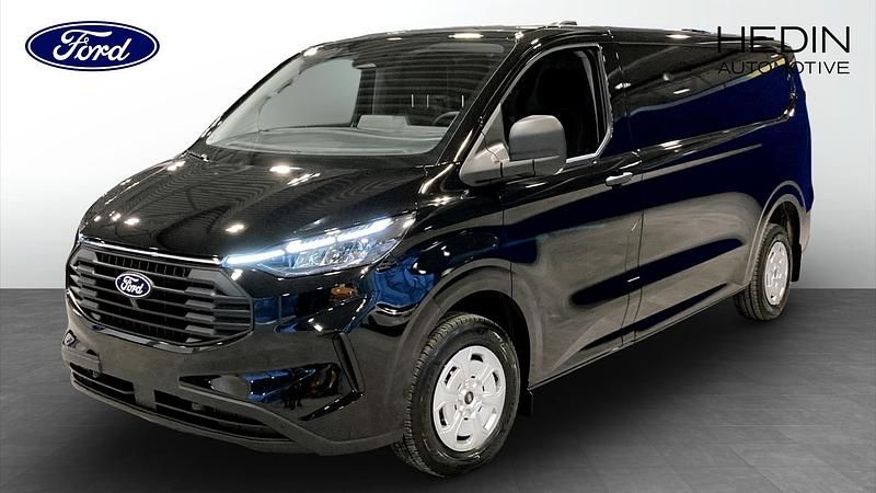 Svart Ny 2026 Ford Transit Custom Pickup | 600 200 kr - Bild 1/4