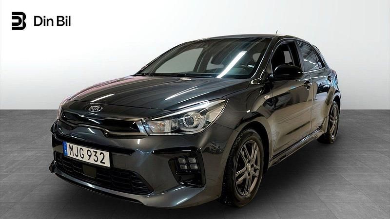 Grå Begagnad 2019 Kia Rio GT-Line Halvkombi | 169 000 kr (Marknadspris) - Bild 1/4