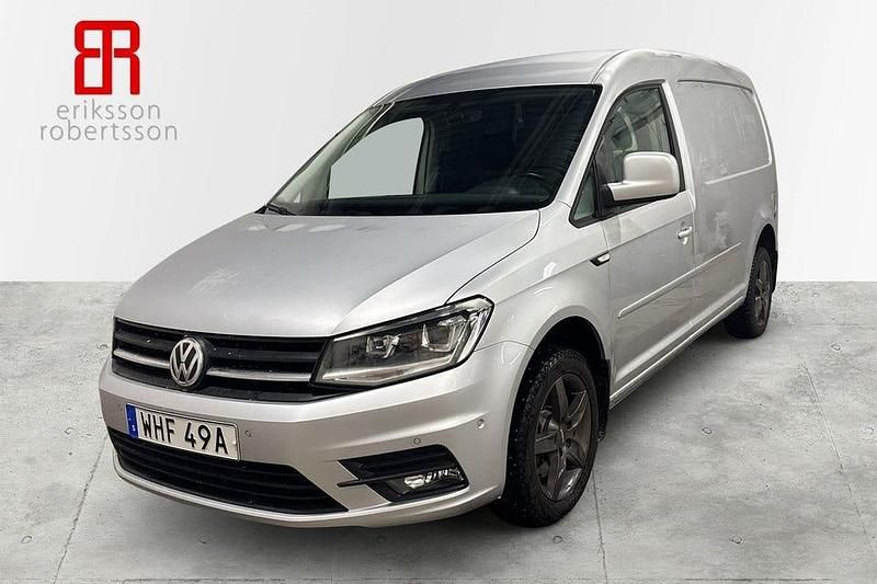 Silver Begagnad 2020 VW Caddy Maxi Minibuss | 299 900 kr (Dyr) - Bild 1/4