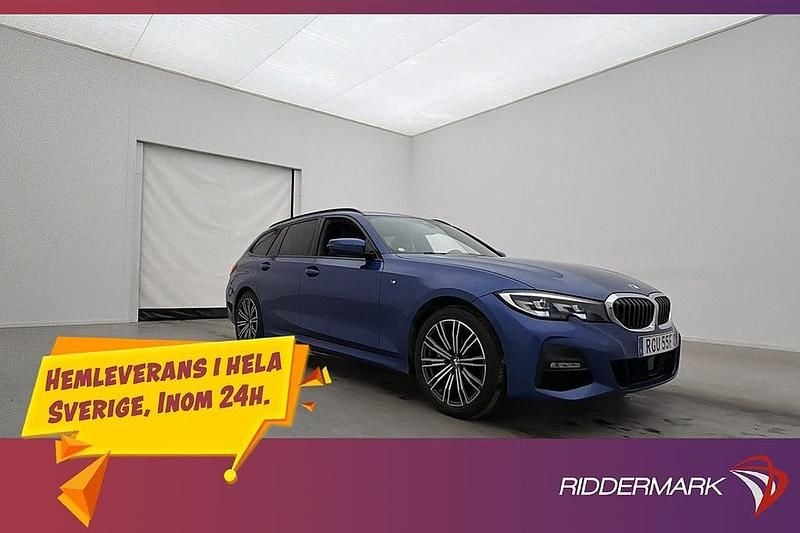 Begagnad BMW 330e M Sport 184 HK (135 kW) 2021 Blå Kombi