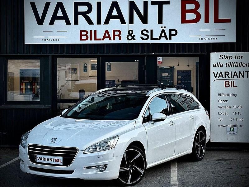 Vit Begagnad 2012 Peugeot 508 Kombi | 49 900 kr (Bra pris) - Bild 1/4