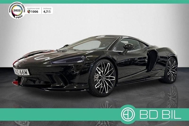 Svart Begagnad 2021 McLaren GT Sportkupé | 1 689 000 kr - Bild 1/3