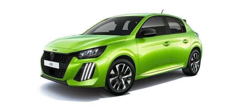Grön Ny 2025 Peugeot 208 Halvkombi | 264 900 kr - Bild 1/4