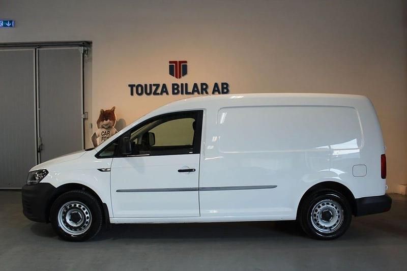 Begagnad VW Caddy Maxi 110 HK (80 kW) 2018 Vit Minibuss