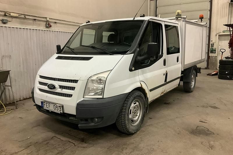 Vit Begagnad 2012 Ford Transit Pickup | 50 000 kr - Bild 1/4