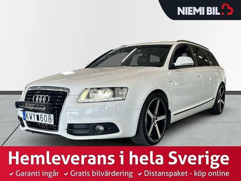 Vit Begagnad 2010 Audi A6 Kombi | 89 900 kr (Lite dyr) - Bild 1/3